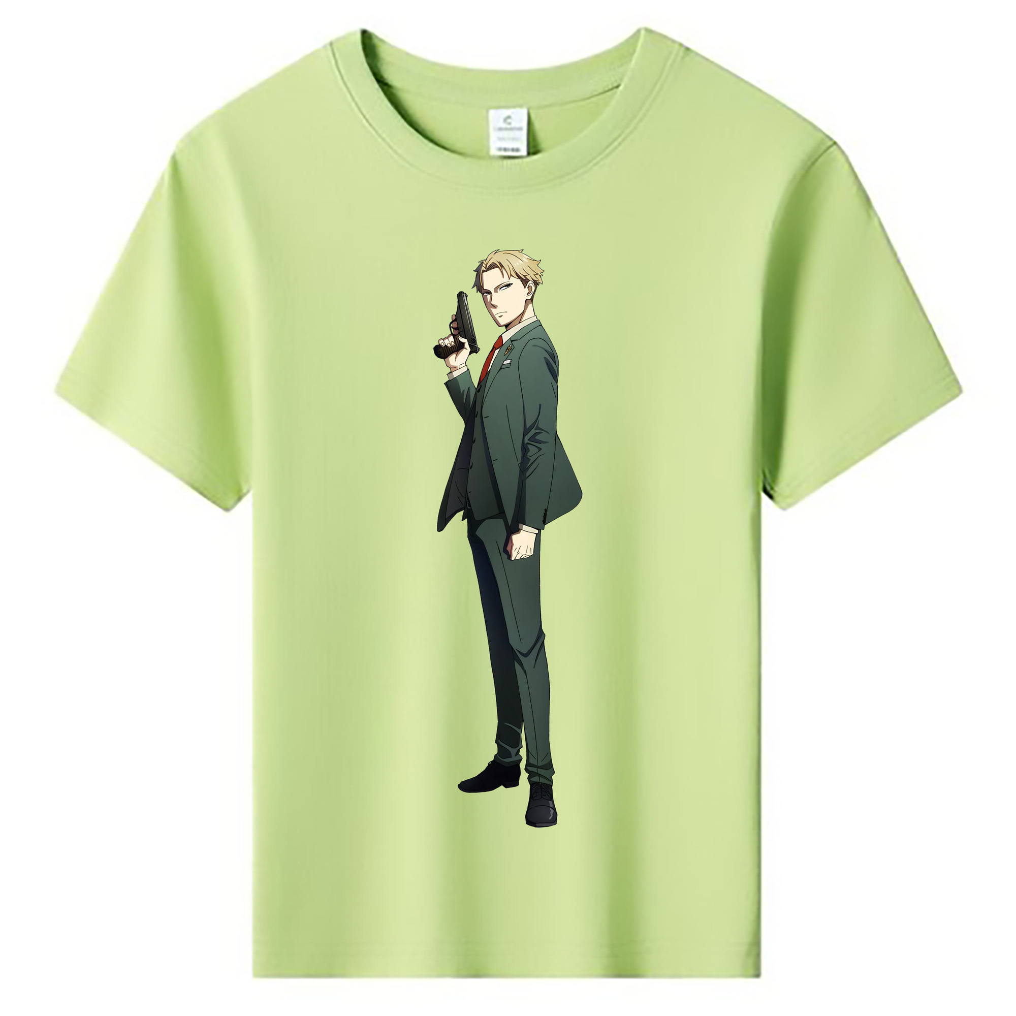 （画像用） SPY×FAMILY间谍家家酒 綿100％キッズTシャツ（フロントプリント）